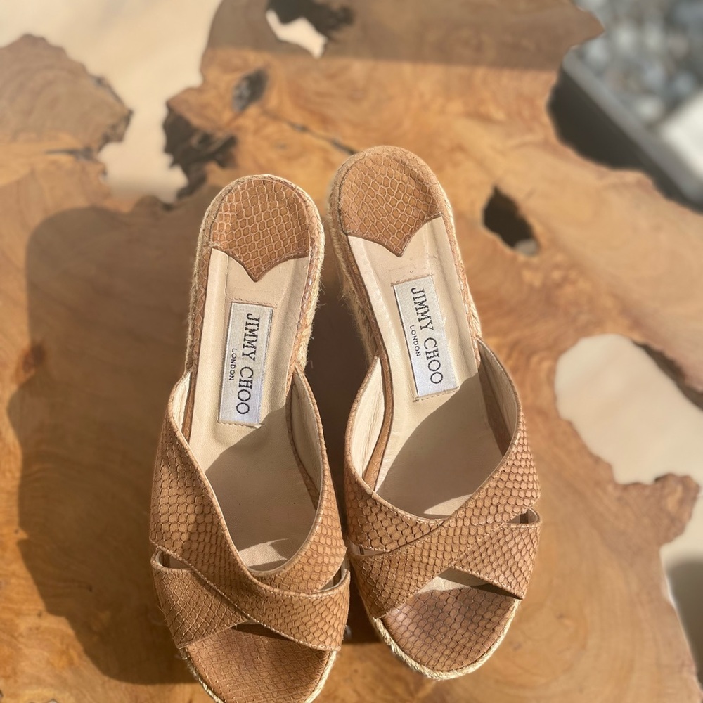 Jimmy Choo size 37 sandals used